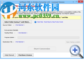 SoftSpire EML to Zimbra Converter(EML轉(zhuǎn)換成Zimbra)