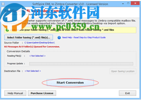 SoftSpire EML to Zimbra Converter(EML轉(zhuǎn)換成Zimbra)