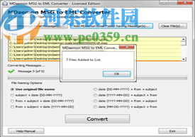 MDaemon MSG to EML Converter(MSG轉(zhuǎn)換為EML)