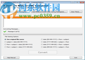 MDaemon MSG to EML Converter(MSG轉(zhuǎn)換為EML)