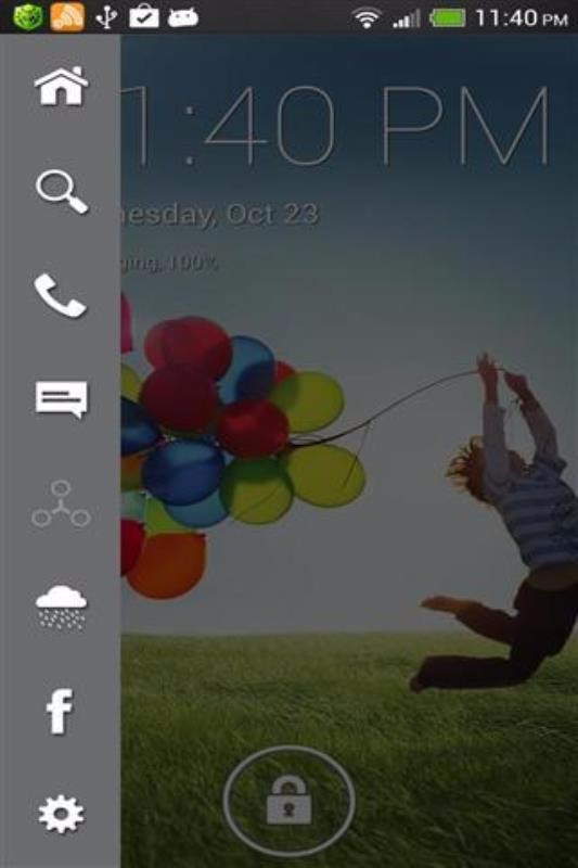 Balloon lock screen(3)