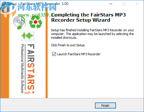 FairStars MP3 Recorder(錄音軟件)