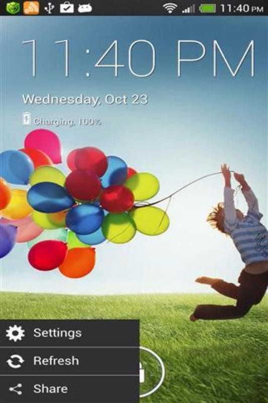 Balloon lock screen(1)