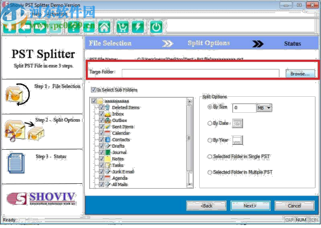 Shoviv PST Splitter(PST文件拆分)