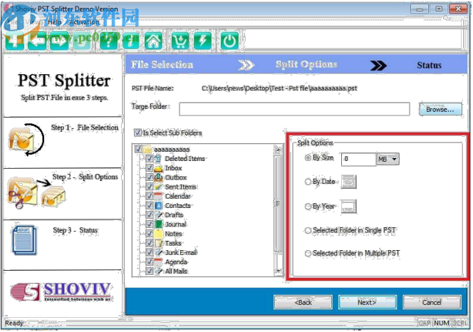 Shoviv PST Splitter(PST文件拆分)