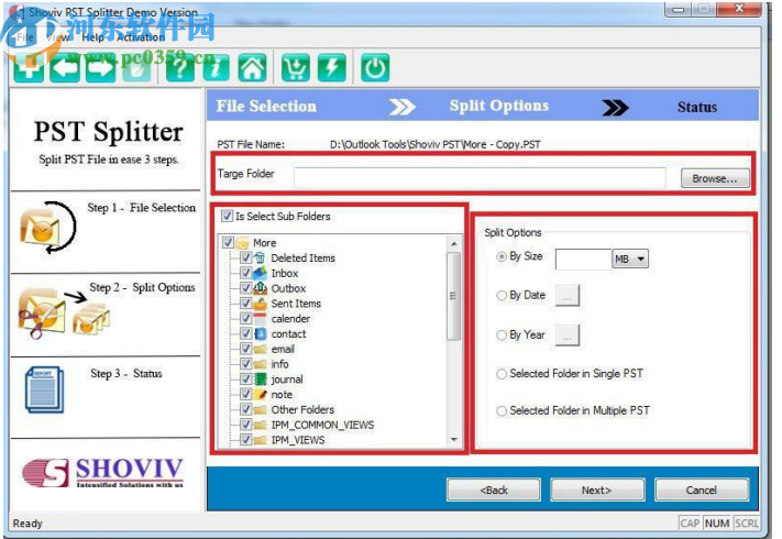 Shoviv PST Splitter(PST文件拆分)