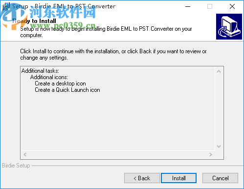 BIRDIE EML to PST Converter(EML轉(zhuǎn)PST轉(zhuǎn)換器)