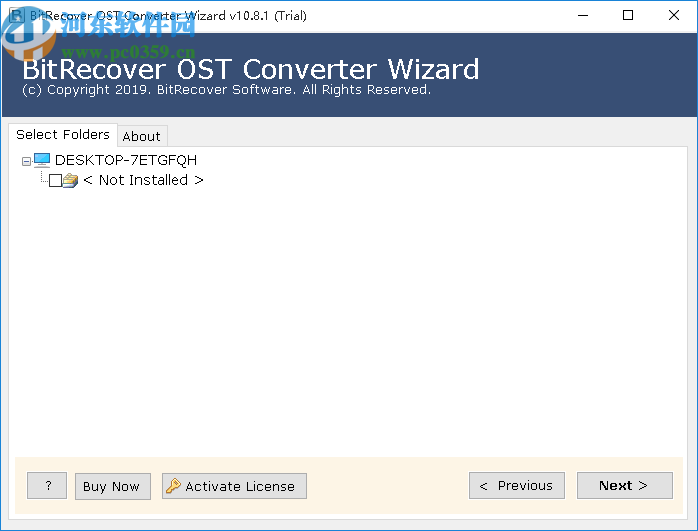 BitRecover OST Converter Wizard