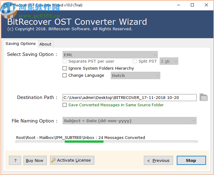 BitRecover OST Converter Wizard