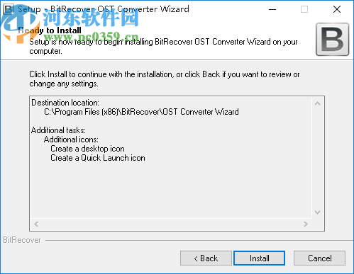 BitRecover OST Converter Wizard