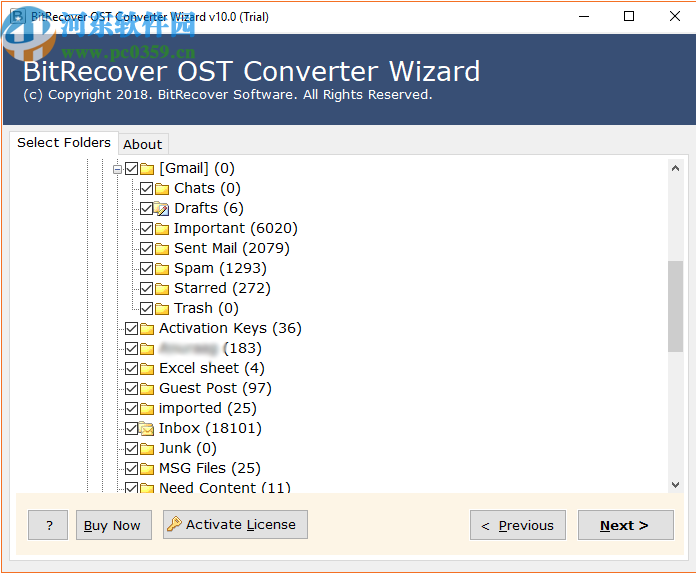 BitRecover OST Converter Wizard