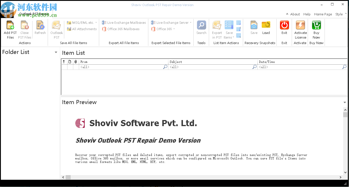 Shoviv Outlook psT Repair(PST修復(fù)程序)