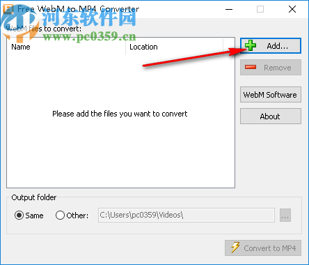 Free WebM to MP4 Converter(WebM轉(zhuǎn)MP4轉(zhuǎn)換器)