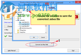 Zimbra Mail to Mac Mail Converter