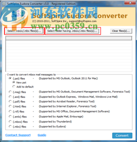 SoftSpire Eudora Converter(Eudora轉(zhuǎn)換器)