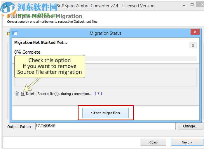 SoftSpire Zimbra Converter(Zimbra轉(zhuǎn)換器)