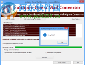 SoftSpire Opera Mail Converter(Opera郵件轉換器)