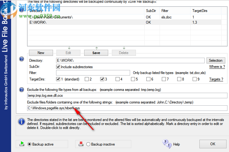 Live File Backup(文件實(shí)時(shí)備份軟件)