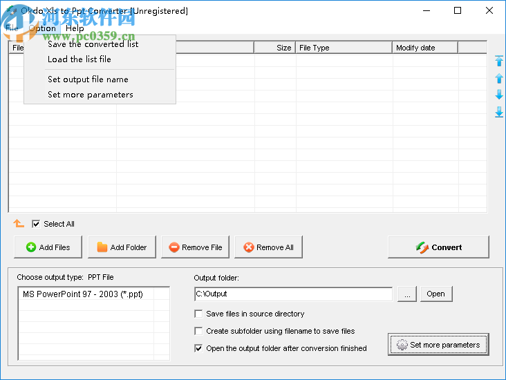 Okdo Xls to Ppt Converter(Xls文件轉(zhuǎn)PPT工具)