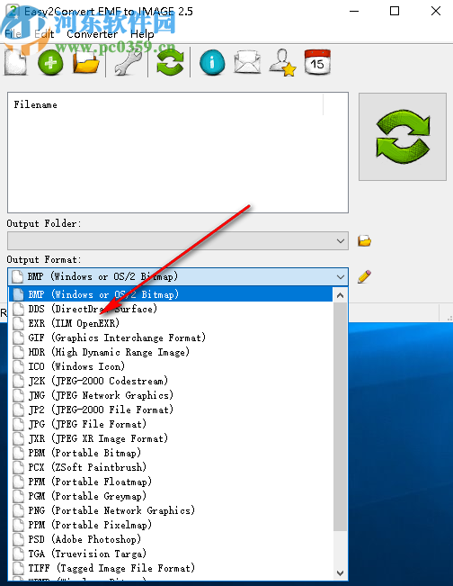 Easy2Convert EMF to IMAGE(EMF轉圖片工具)