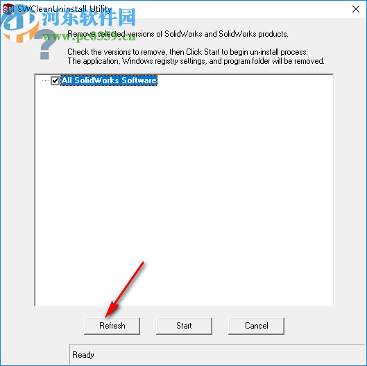 SolidWorks完全清理工具(SWCleanUninstall)