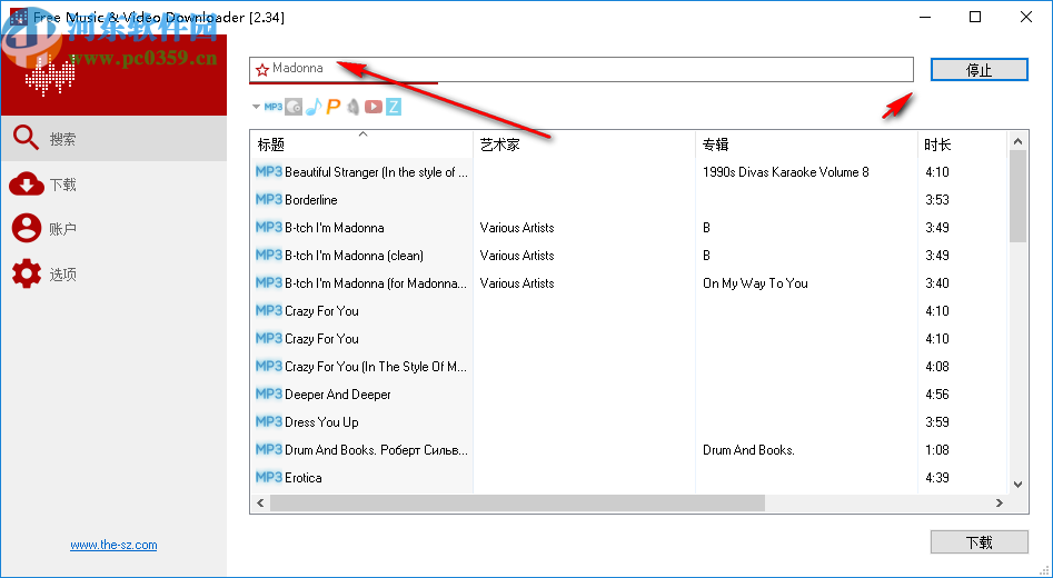 Free Music&Video Downloader(免費音樂視頻下載器)