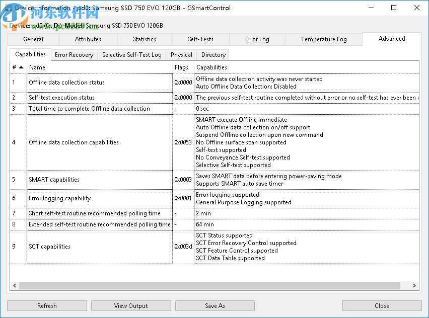 智能磁盤檢測工具(GSmartControl)