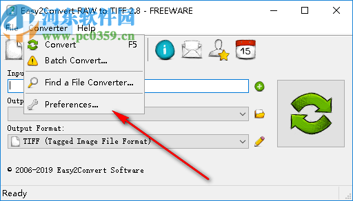 Easy2Convert RAW to TIFF(RAW圖片轉(zhuǎn)換TIFF軟件)