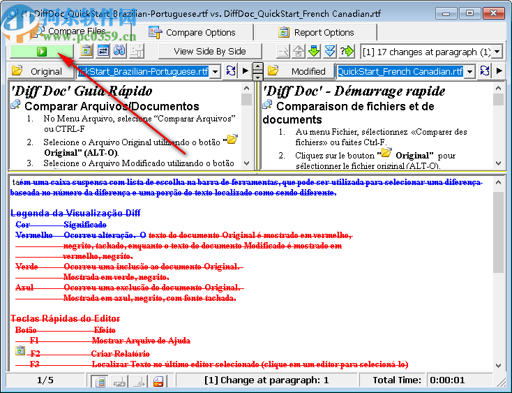 SoftInterface Diff Doc(Word差異比較工具)