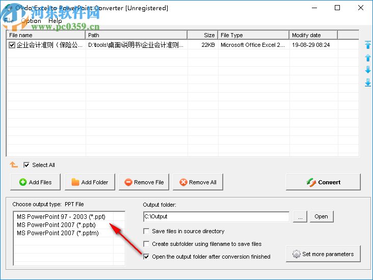 Okdo Excel to PowerPoint Converter(Excel轉(zhuǎn)PPT工具)