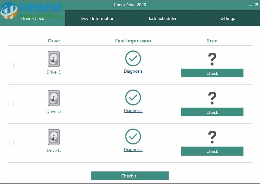 CheckDrive 2020(硬盤檢測修復工具)