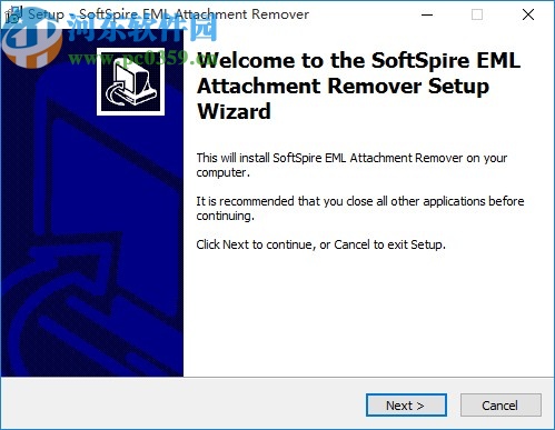 SoftSpire EML Attachment Remover