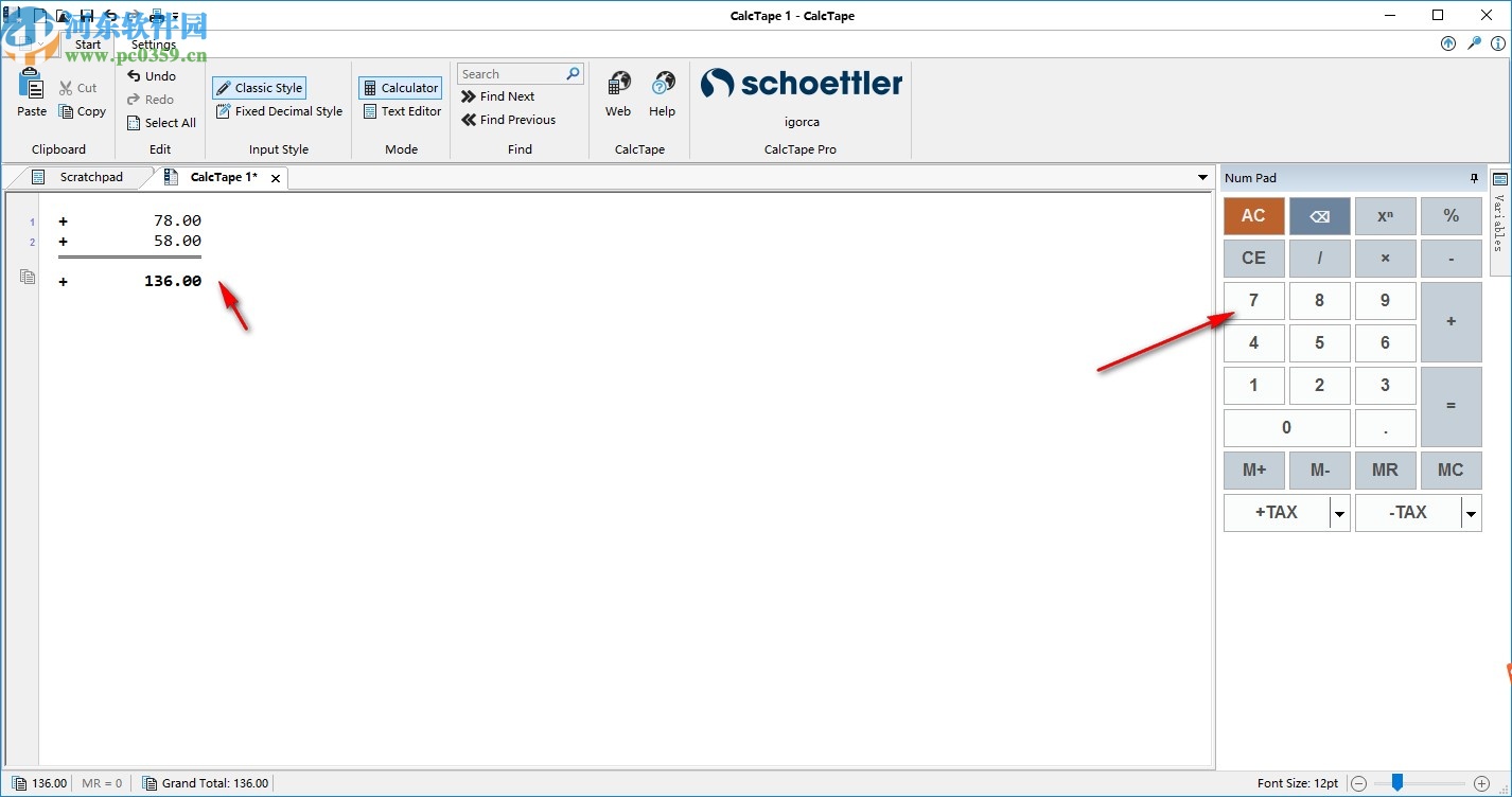 Schoettler CalcTape(豎式計(jì)算器)