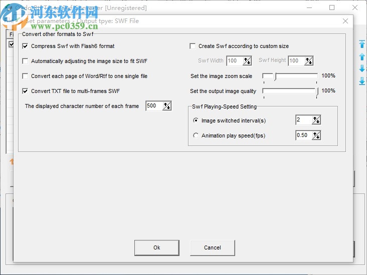 Okdo Rtf Txt to Swf Converter