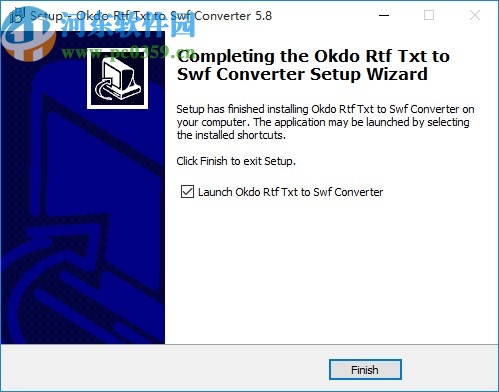 Okdo Rtf Txt to Swf Converter