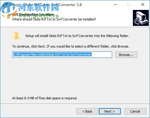 Okdo Rtf Txt to Swf Converter