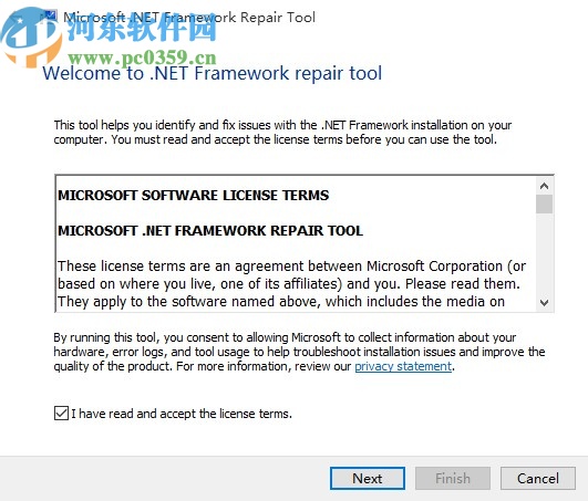 .NET Framework Repair Tool