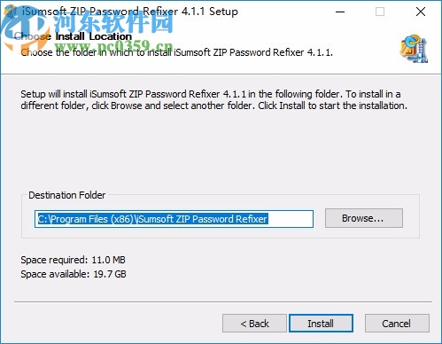 iSumsoft ZIP Password Refixer破解版