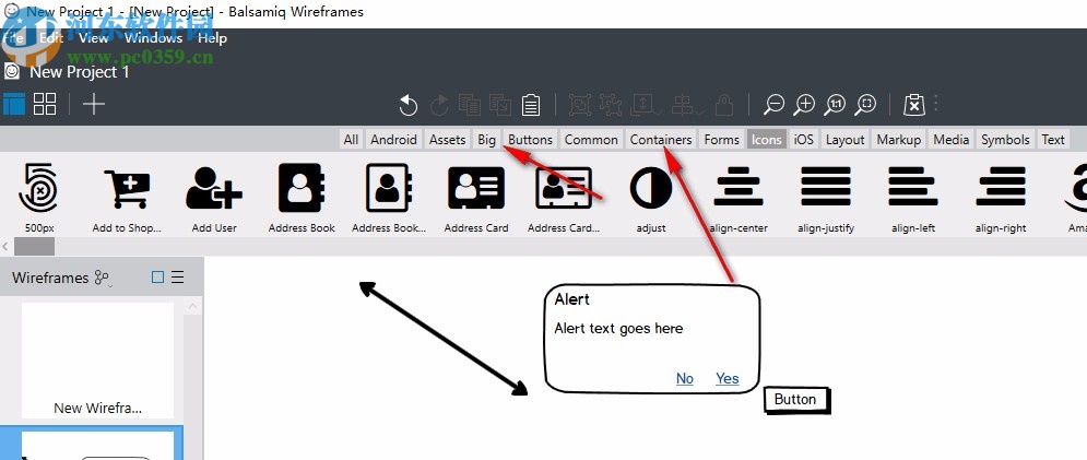 線框圖軟件(Balsamiq Wireframes)