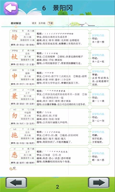 小學(xué)語文五年級下冊(1)