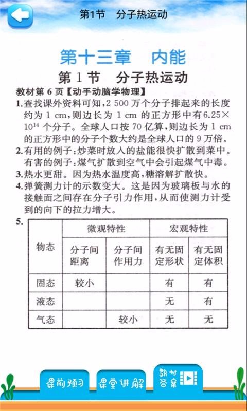 九年級(jí)物理解讀(1)