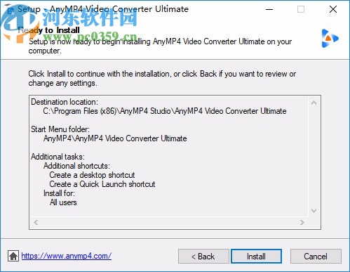 anymp4 video converter ultimate 64/32