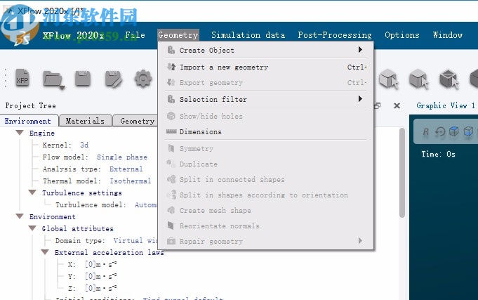 DS Simulia XFlow 2020x中文破解版