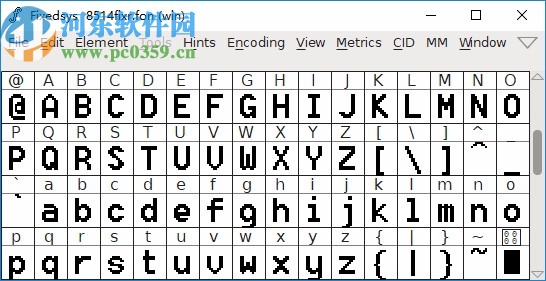 FontForge(字體編輯軟件)