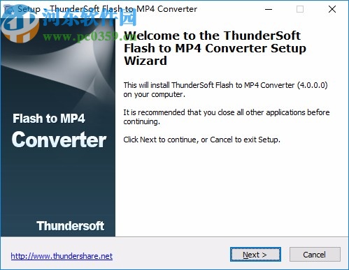 ThunderSoft Flash to MP4 Converter