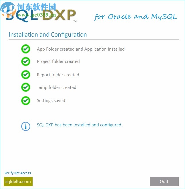 SQL DXP for Oracle and MySQL