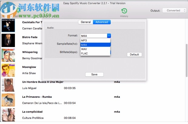 Easy Spotify Music Converter(音樂(lè)轉(zhuǎn)換器)