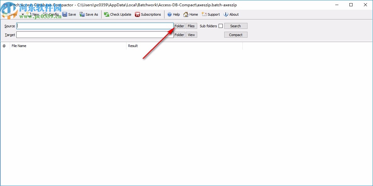 Batch Access Database Compactor