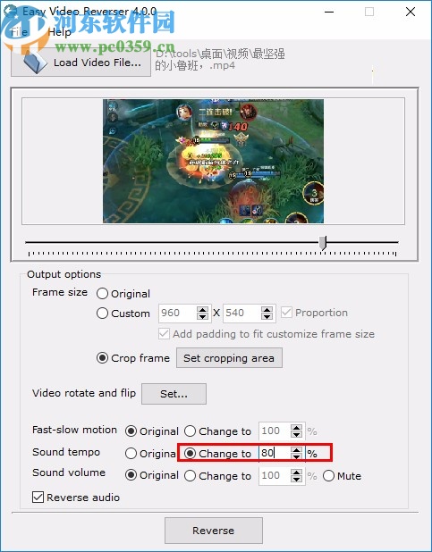 Easy Video Reverser下載